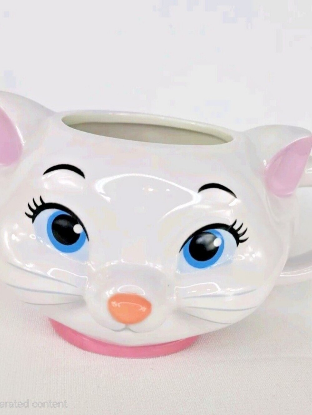 DISNEY ARISTOCATS Marie Lady 3D Sculpted Ceramic Mug